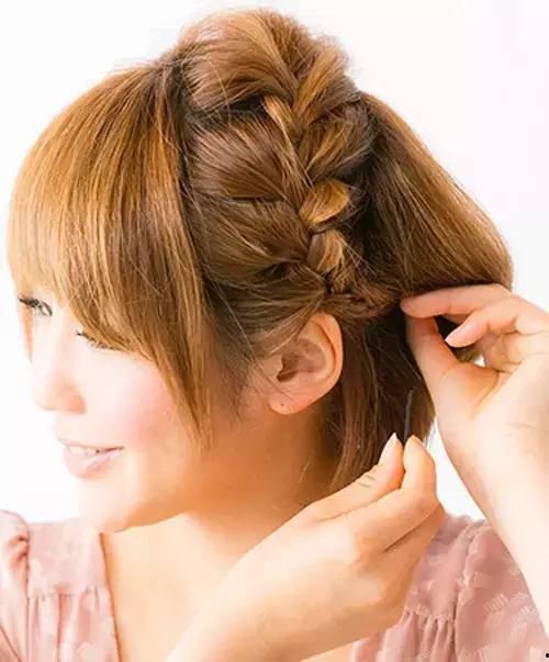 短发编发视频,轻松打造百变造型