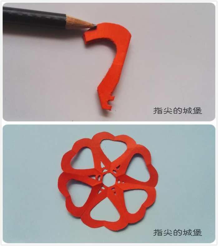 爱心剪纸视频,一剪一世界