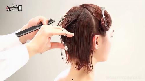 短发修剪视频,轻松打造时尚短发造型