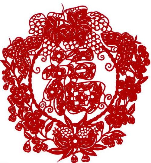 福字剪纸视频,剪纸艺术中的幸福寓意